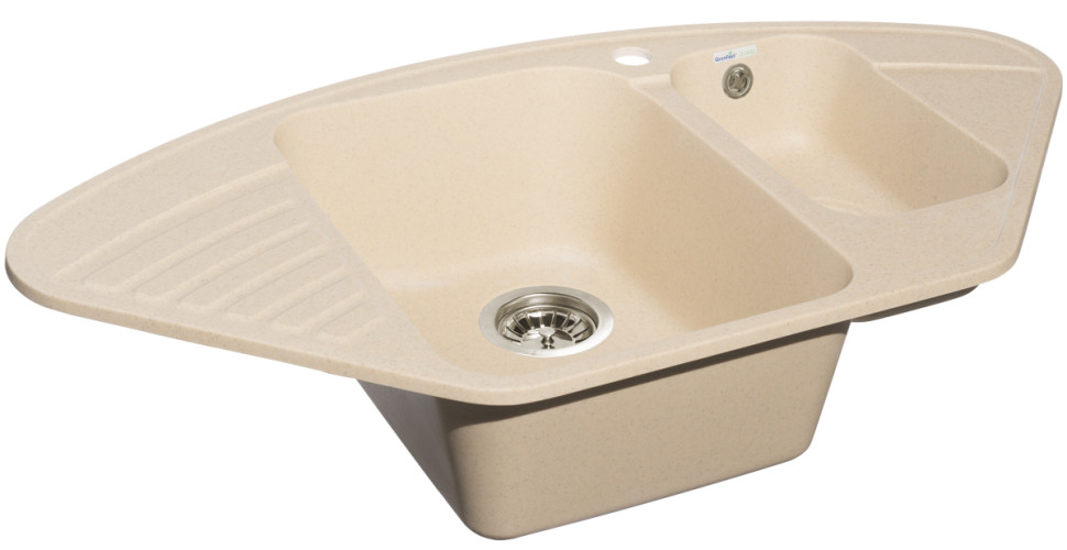 Кухонная мойка GranFest QUARZ Z-14 (бежевый)