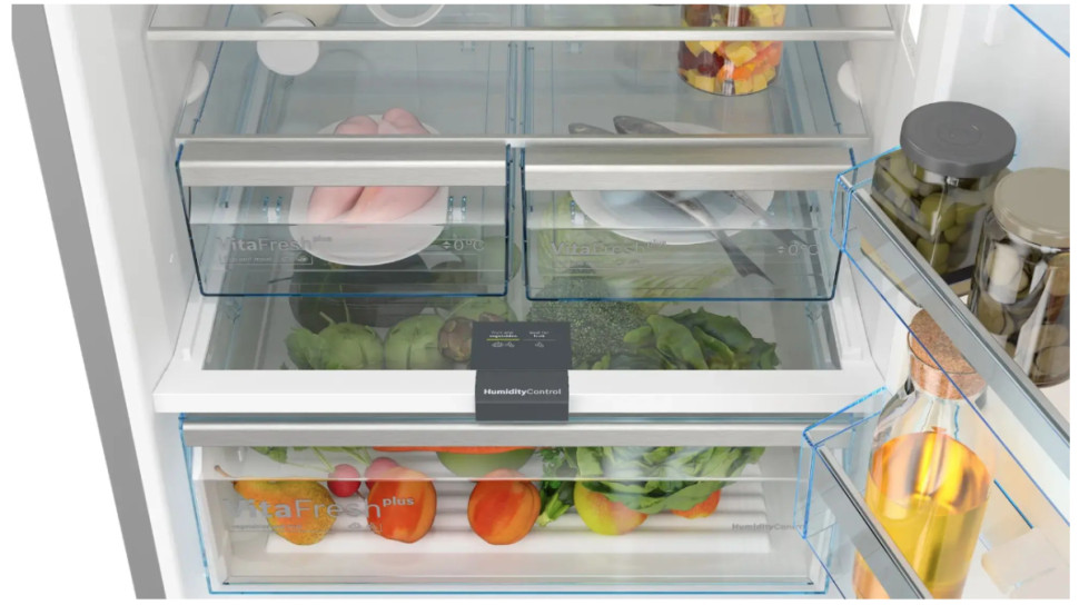 Холодильник с нижней морозильной камерой Bosch Serie 6 KGN56LB31U