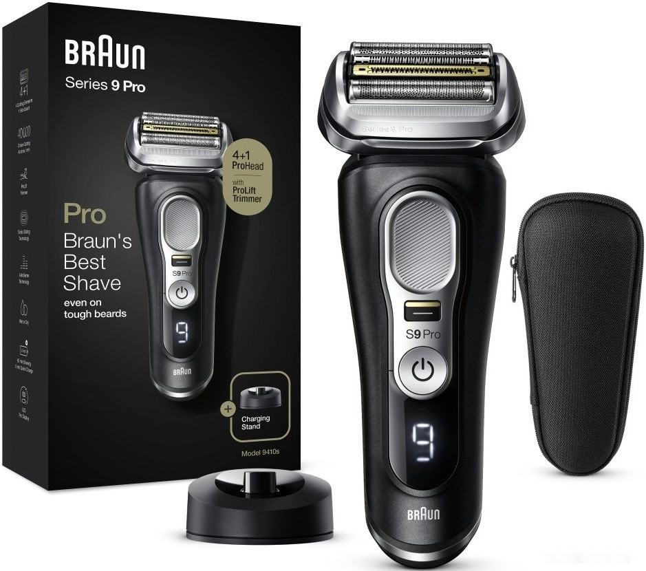 Электробритва мужская Braun Series 9 Pro 9410s Wet & Dry Электробритва мужская Braun Series 9 Pro 9410s Wet & Dry