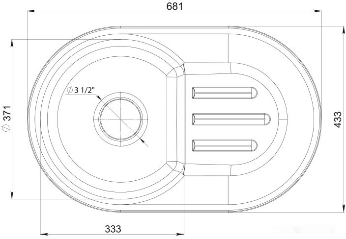 Кухонная мойка GranFest SMART GF-SM685L (песочный) Кухонная мойка GranFest SMART GF-SM685L (песочный)