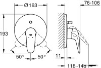 Смеситель Grohe Eurostyle 29099LS3 (белая луна)