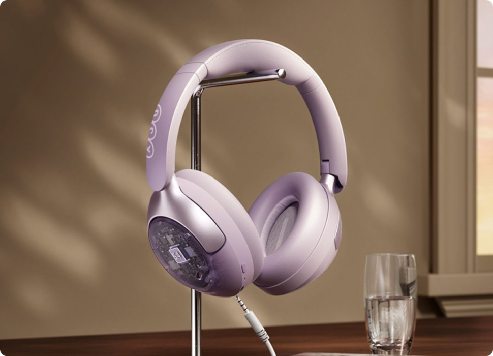 Наушники QCY H3 Pro (сиреневый)
