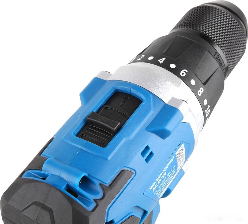 Дрель-шуруповерт Bull SR 1802 (с 2-мя АКБ, кейс) Дрель-шуруповерт Bull SR 1802 (с 2-мя АКБ, кейс)