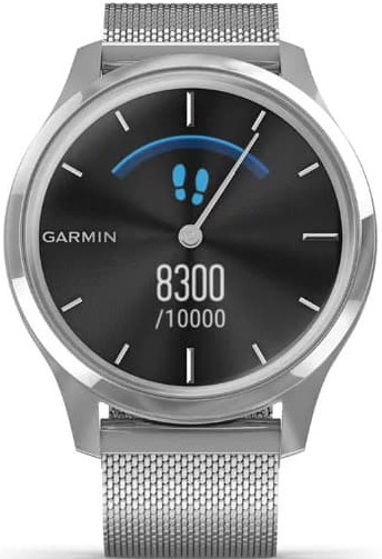 Гибридные умные часы Garmin Vivomove Luxe (серебристый) Гибридные умные часы Garmin Vivomove Luxe (серебристый)