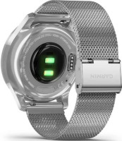 Гибридные умные часы Garmin Vivomove Luxe (серебристый)