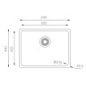 Кухонная мойка Zorg ZRE 5444 Кухонная мойка Zorg ZRE 5444
