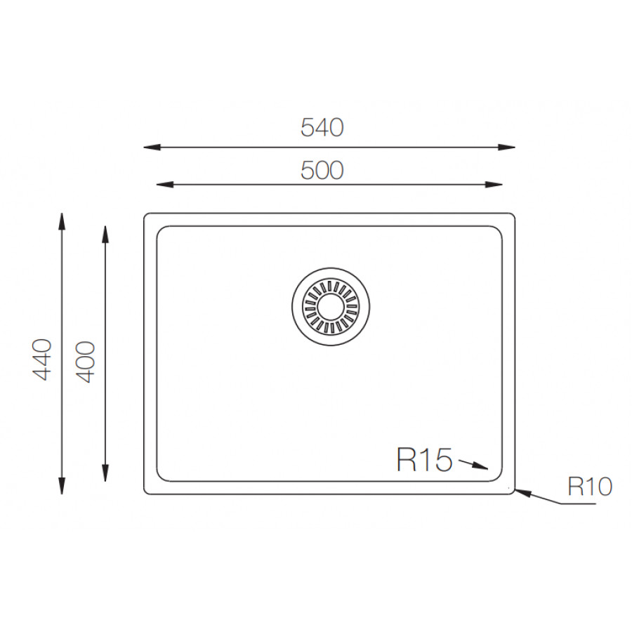 Кухонная мойка Zorg ZRE 5444 Кухонная мойка Zorg ZRE 5444