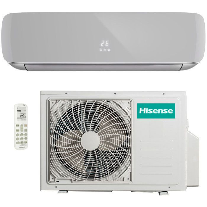 Сплит-система (инвертор) Hisense Silver Crystal Super DC Inverter R32 AS-10UW4RVETG01 (S)