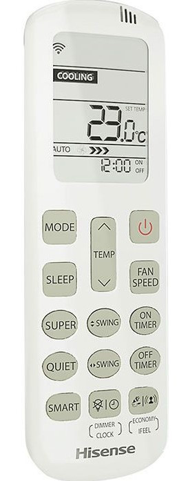 Сплит-система (инвертор) Hisense Silver Crystal Super DC Inverter R32 AS-10UW4RVETG01 (S) Сплит-система (инвертор) Hisense Silver Crystal Super DC Inverter R32 AS-10UW4RVETG01 (S)