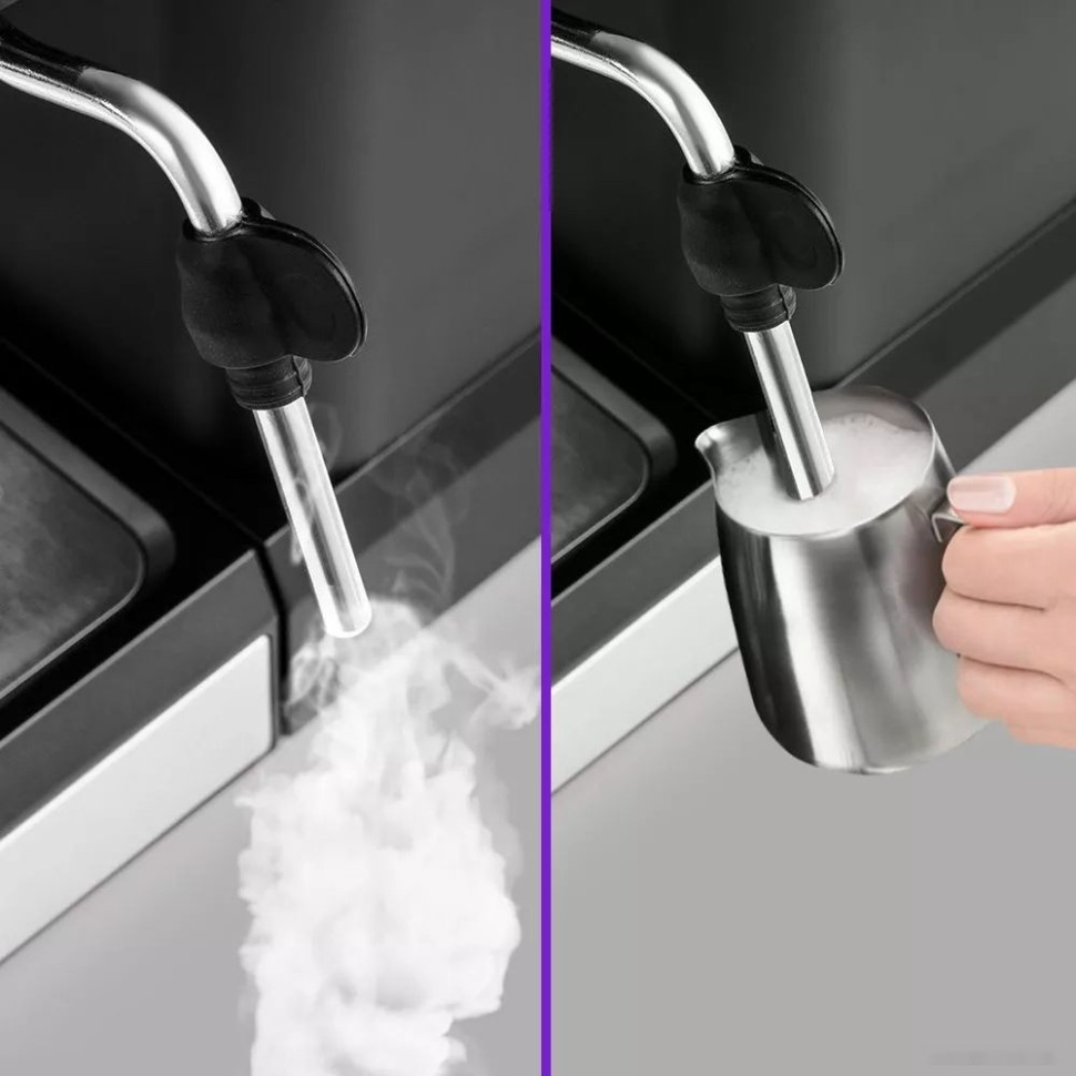 Рожковая кофеварка Kitfort KT-7138 Рожковая кофеварка Kitfort KT-7138