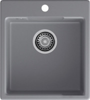 Кухонная мойка GranFest QUARZ GF-UR-644 (темно-серый)
